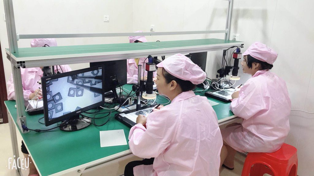 20-product CCD inspection