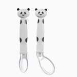 Custom Flexible Silicone Baby Feeding Spoons Factory1