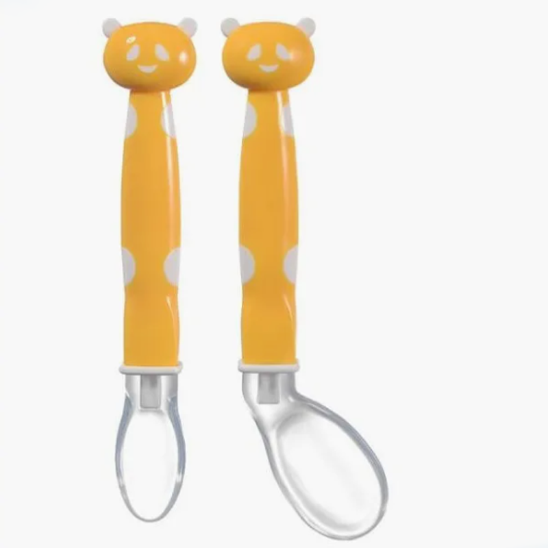 Custom Flexible Silicone Baby Feeding Spoons Factory4