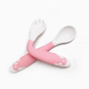 Custom Food Grade Silicone Spoons for Baby Training Suppliers1