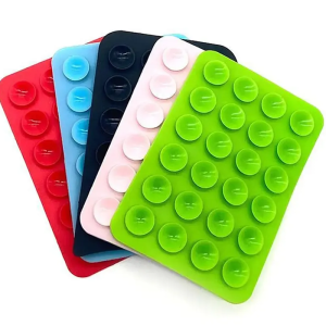 Custom Logo Silicone Suction Cups for Mobile Phone Case Applications1