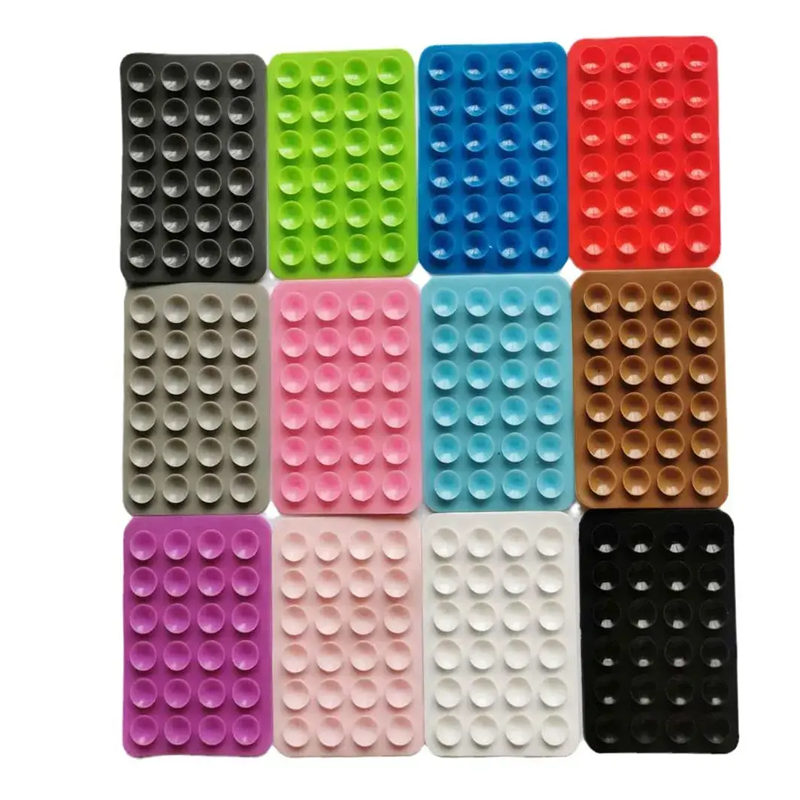Custom Logo Silicone Suction Cups for Mobile Phone Case Applications4
