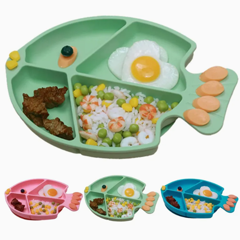 OEM Food Grade Silicone Suction Plate for Baby Kids Suppliers6