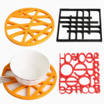 Silicone Rubber Cup Coaster Mat with Custom Logo for Promotion Gift Factory3