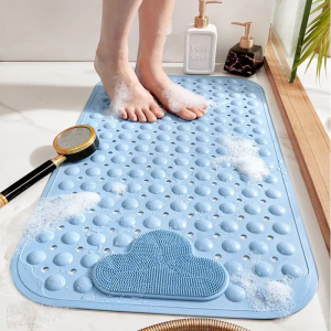 Custom Soft Silicone Shower Mats for Bathroom Applications Manufactures1