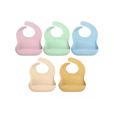 Custom Silicone Baby Bibs