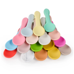 Flexible Silicone Baby Spoons for Infant Training Solution In Bulk Order1