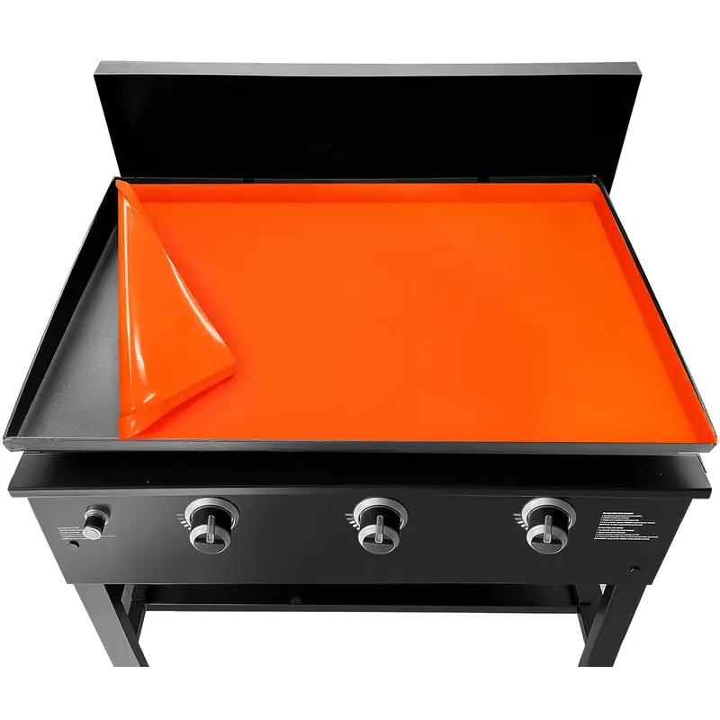 Customized Silicone Griddle Cover Mat Protector for Household Kitchen Gadgets Suppliers4