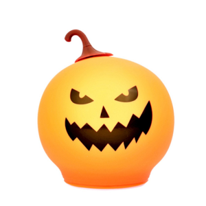 Personalized Silicone Halloween Pumpkin Night Light for Festival Decorations Manufacturing4