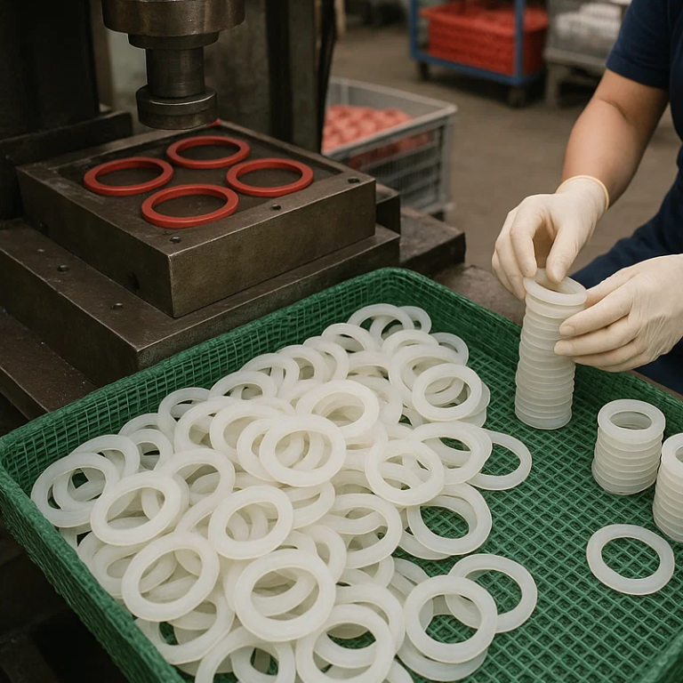 What is the Custom and Production Process for Rubber Seal Rings for ...