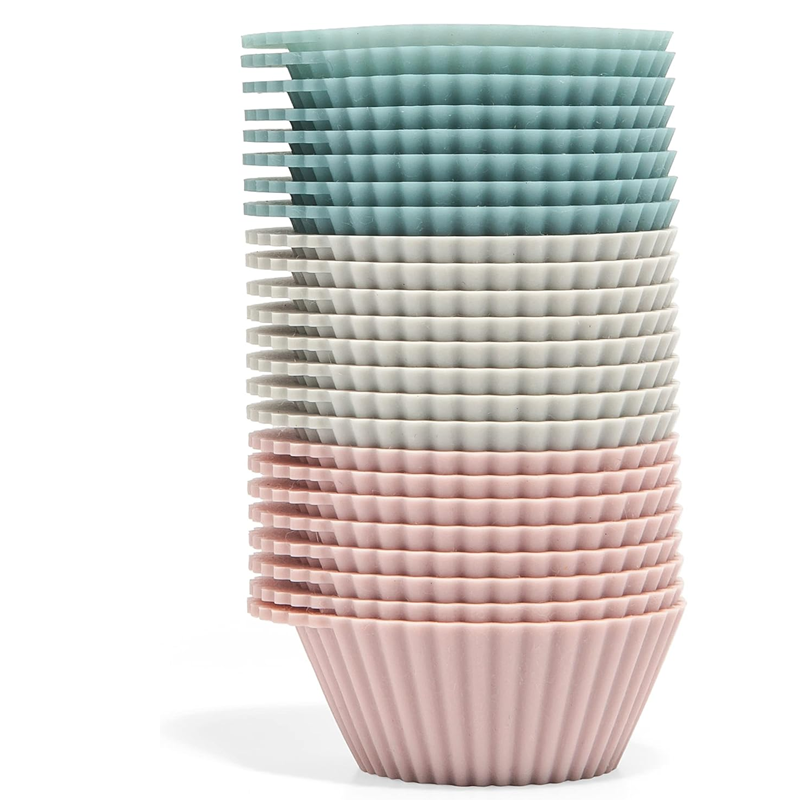 Personalized Reusable BPA Free Silicone Baking Cake Cups for Cooking Application Factory4