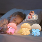 OEM Mushroom Silicone Rubber Sleep Light Light for Kid’s Christmas Gifts Manufacturing1