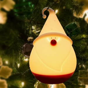 Personalized Snowman Silicone Rubber Night Lamp Light with Custom Logo Service Solution Manufacturer 1