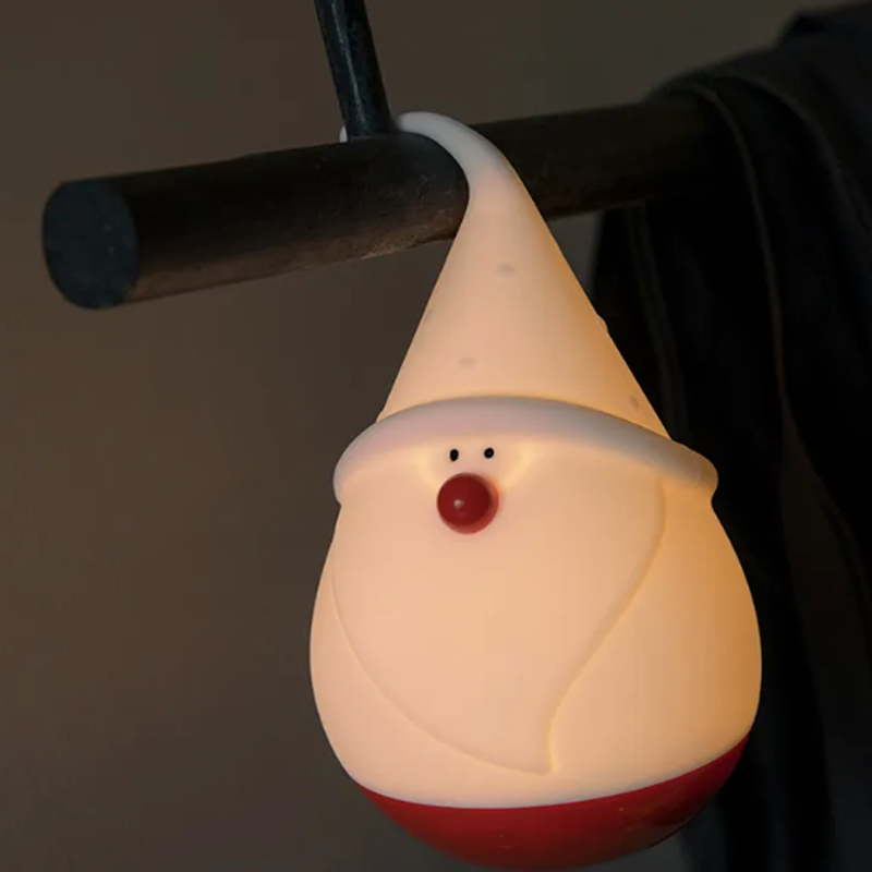 Personalized Snowman Silicone Rubber Night Lamp Light with Custom Logo Service Solution Manufacturer 4