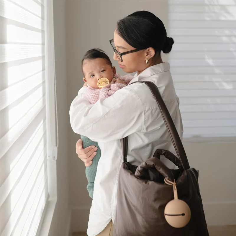 silicone pacifier holder